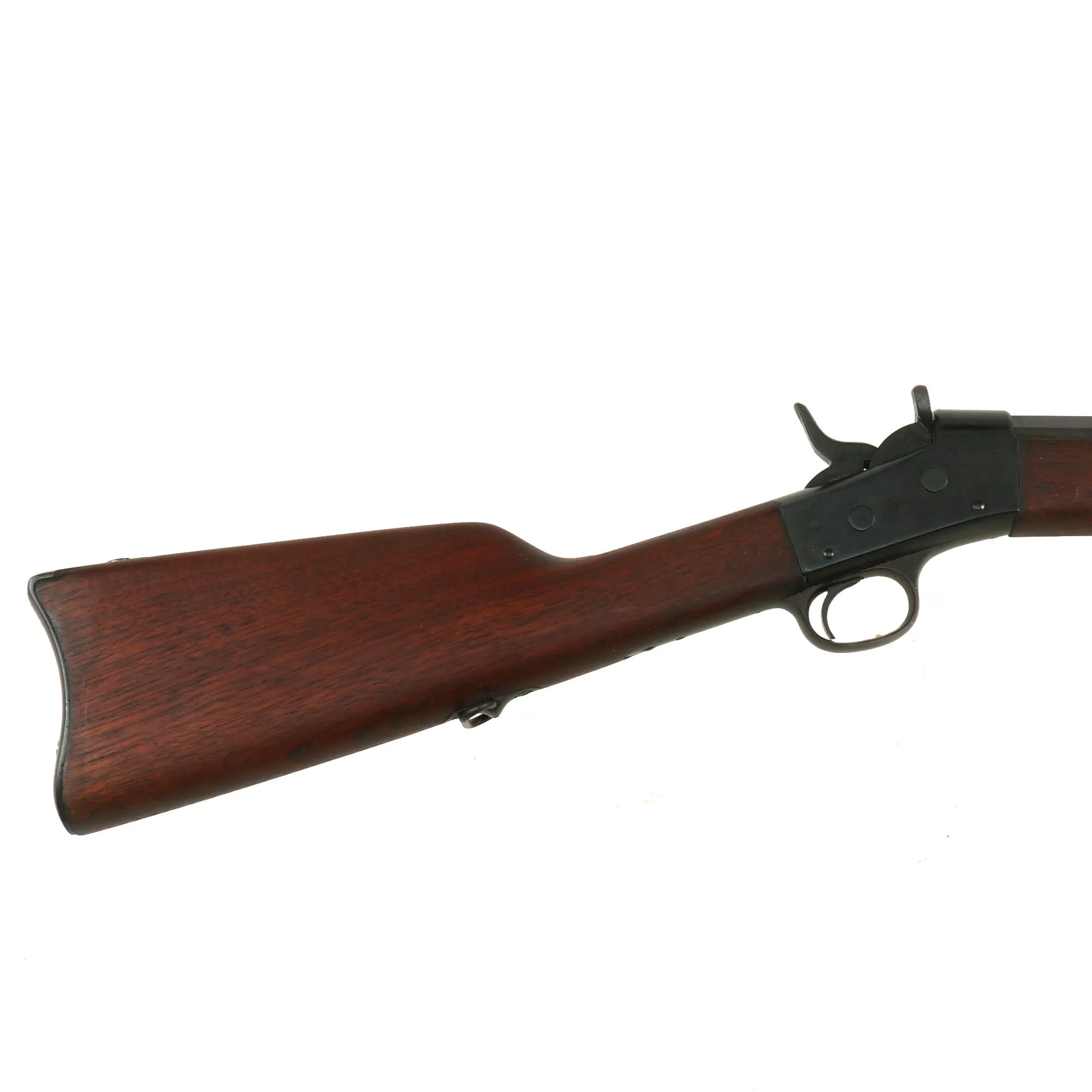 Original Argentine Remington Rolling Block Model 1879 E.N. Infantry Rifle in .43 Spanish Caliber - Worn Markings