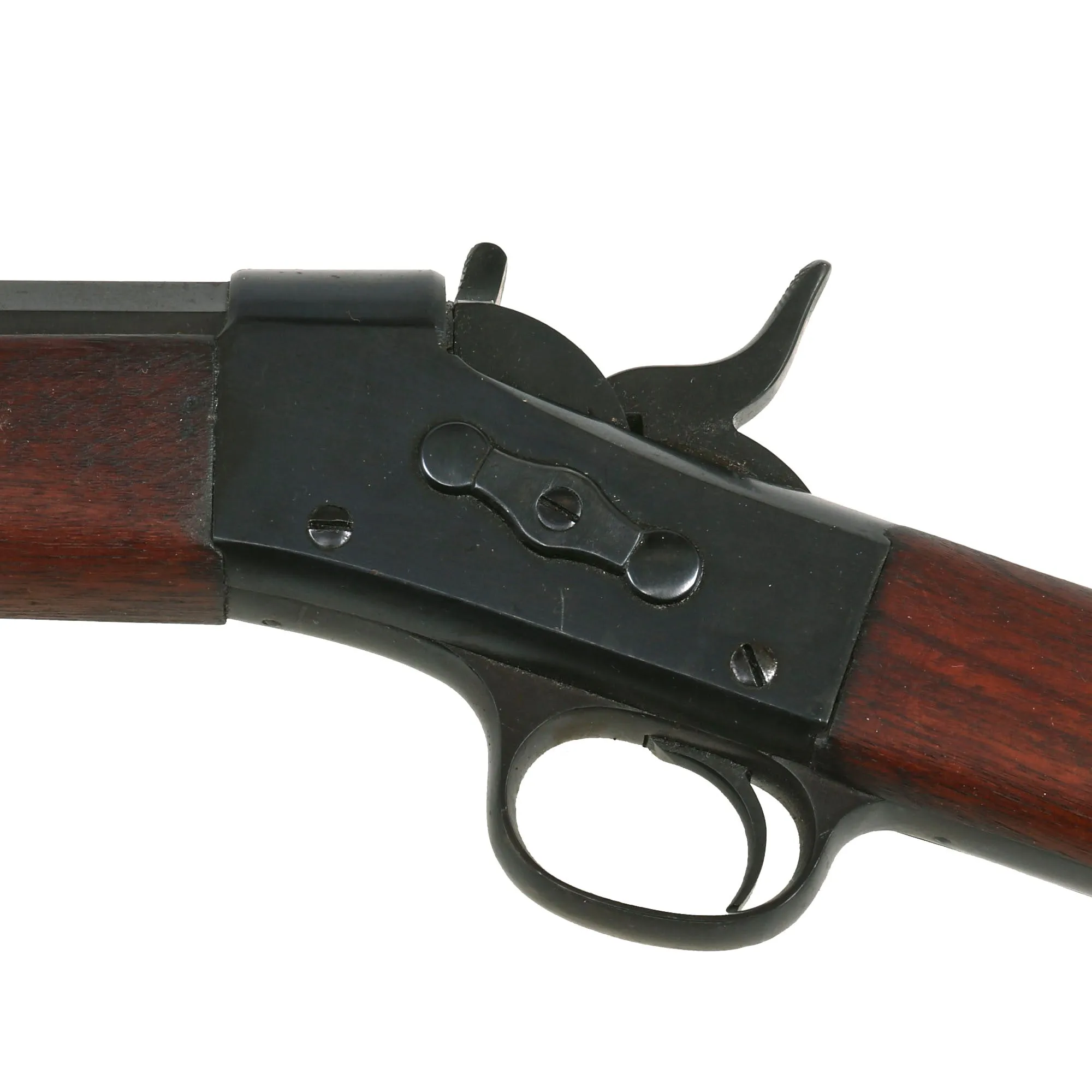 Original Argentine Remington Rolling Block Model 1879 E.N. Infantry Rifle in .43 Spanish Caliber - Worn Markings