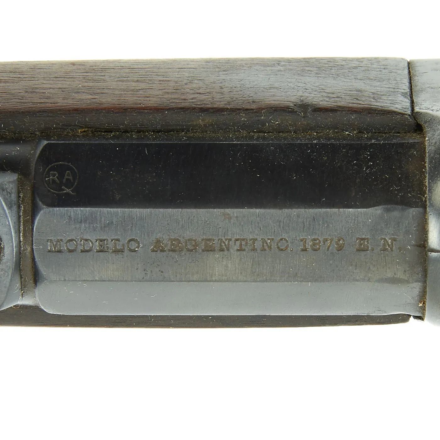 Original Argentine Remington Rolling Block Model 1879 E.N. Infantry Rifle in .43 Spanish Caliber