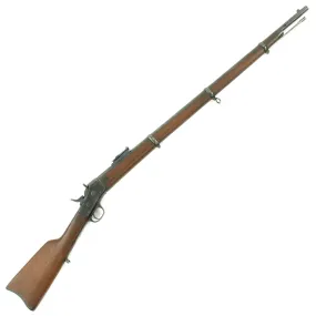Original Argentine Remington Rolling Block Model 1879 E.N. Infantry Rifle in .43 Spanish Caliber