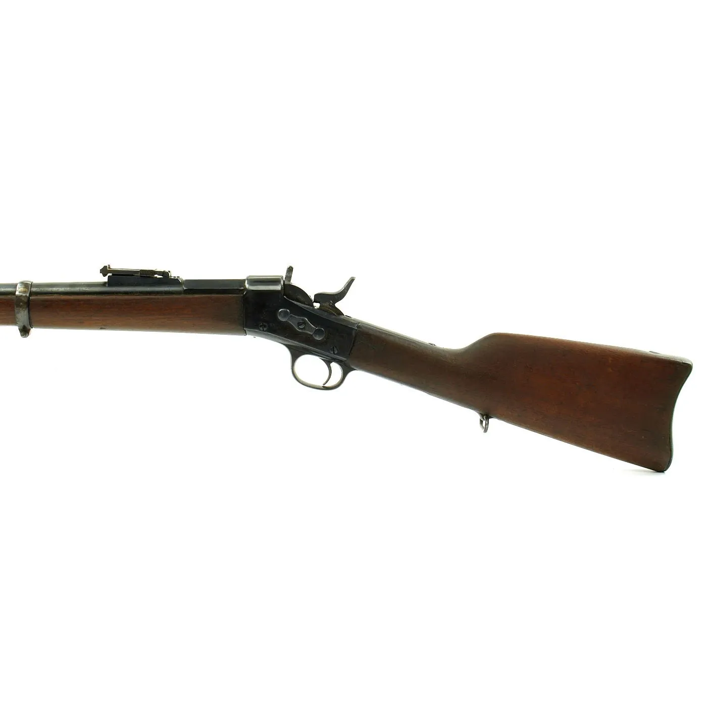 Original Argentine Remington Rolling Block Model 1879 E.N. Infantry Rifle in .43 Spanish Caliber