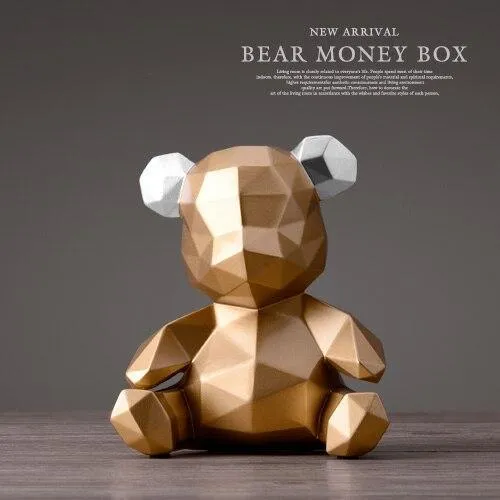 Panda Piggy Bank Geometric
