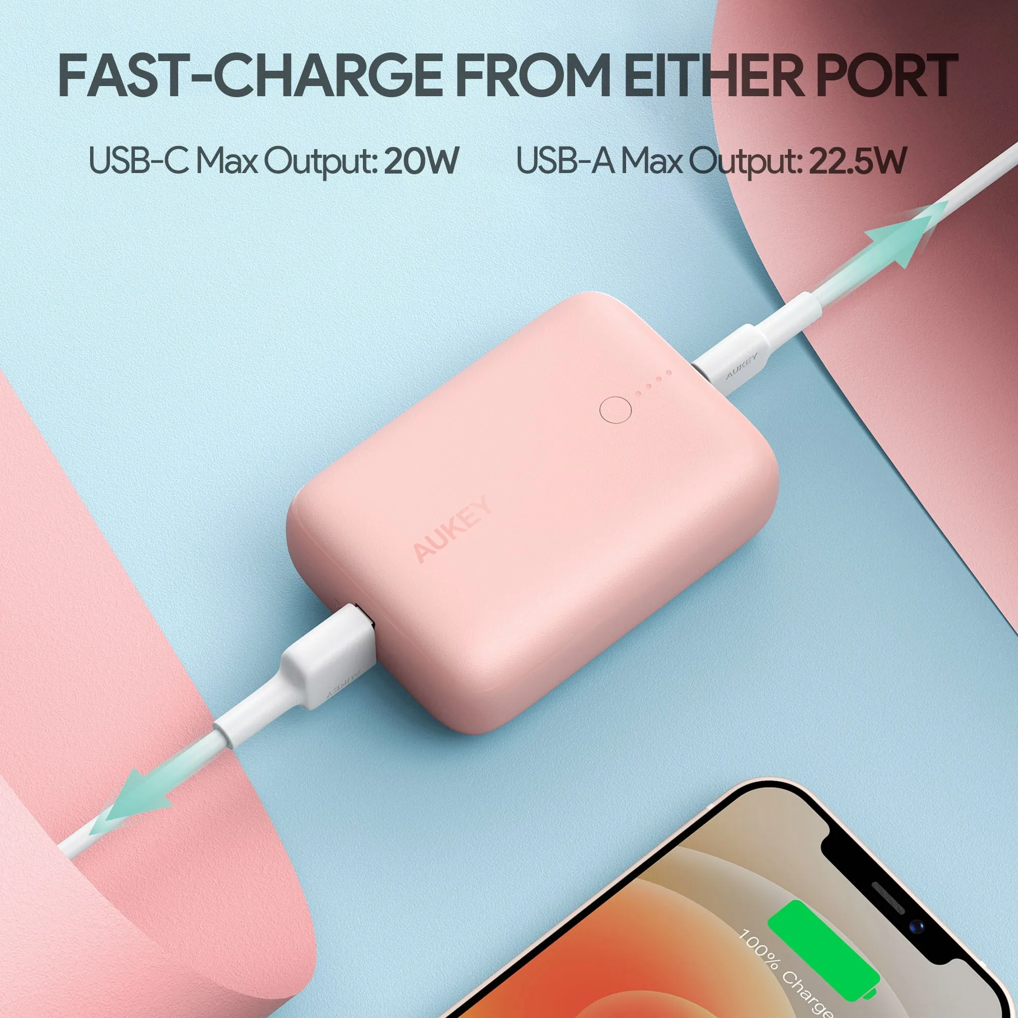 PB-N83S 10,000MAH 20W PD Powerbank Portable Charger