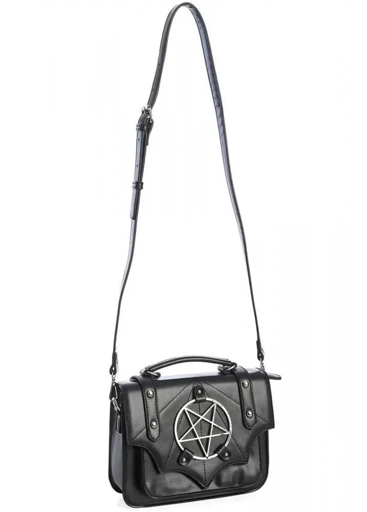 Pentacle Bat Wing Crossbody