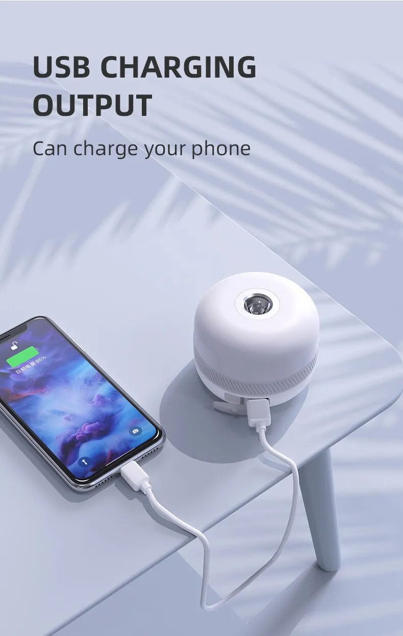 Portable Camping Light USB-C 230 Hours 5200 mAh Power bank
