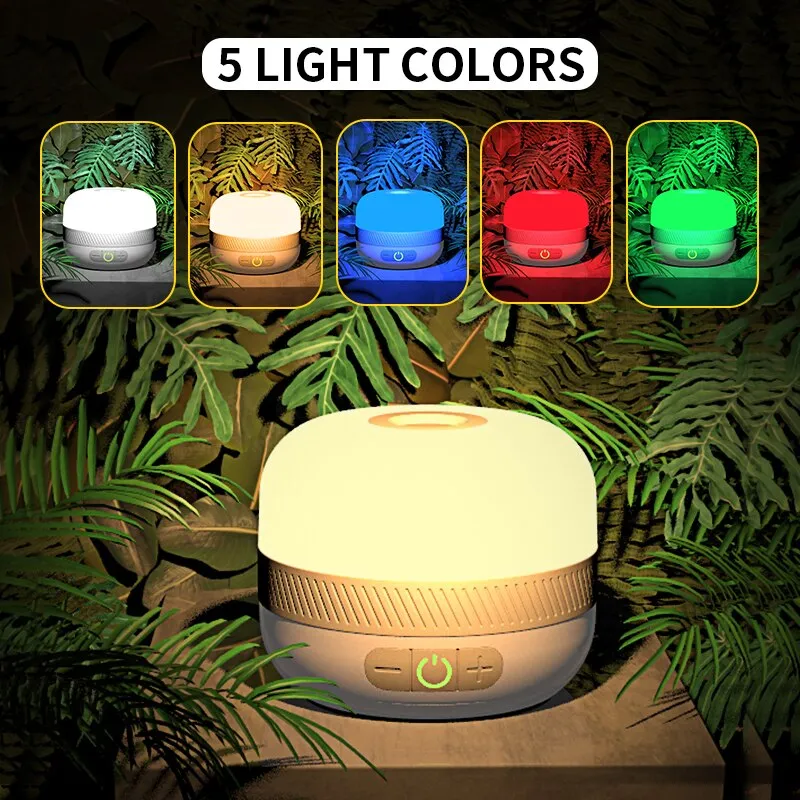 Portable Camping Light USB-C 230 Hours 5200 mAh Power bank