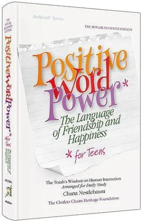 Positive Word Power, The Language of Friendship and Happiness for Teens