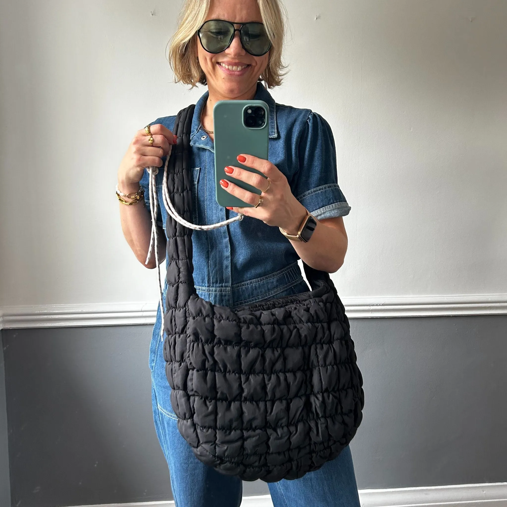 Quilted Cross Body Bag