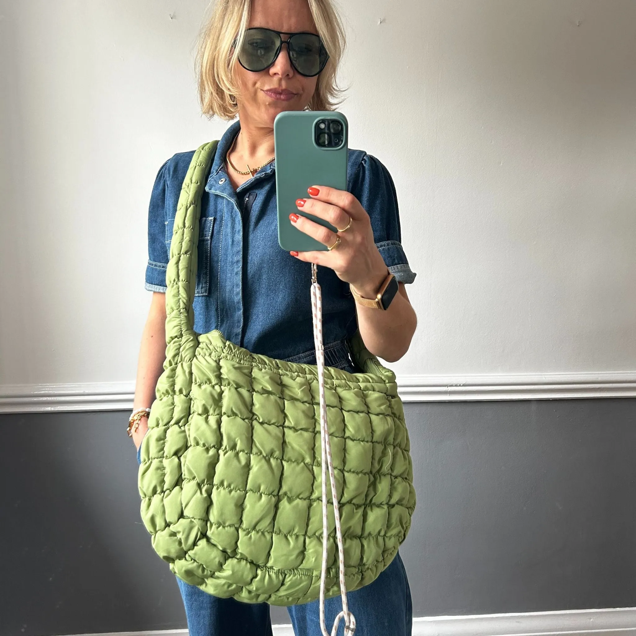 Quilted Cross Body Bag