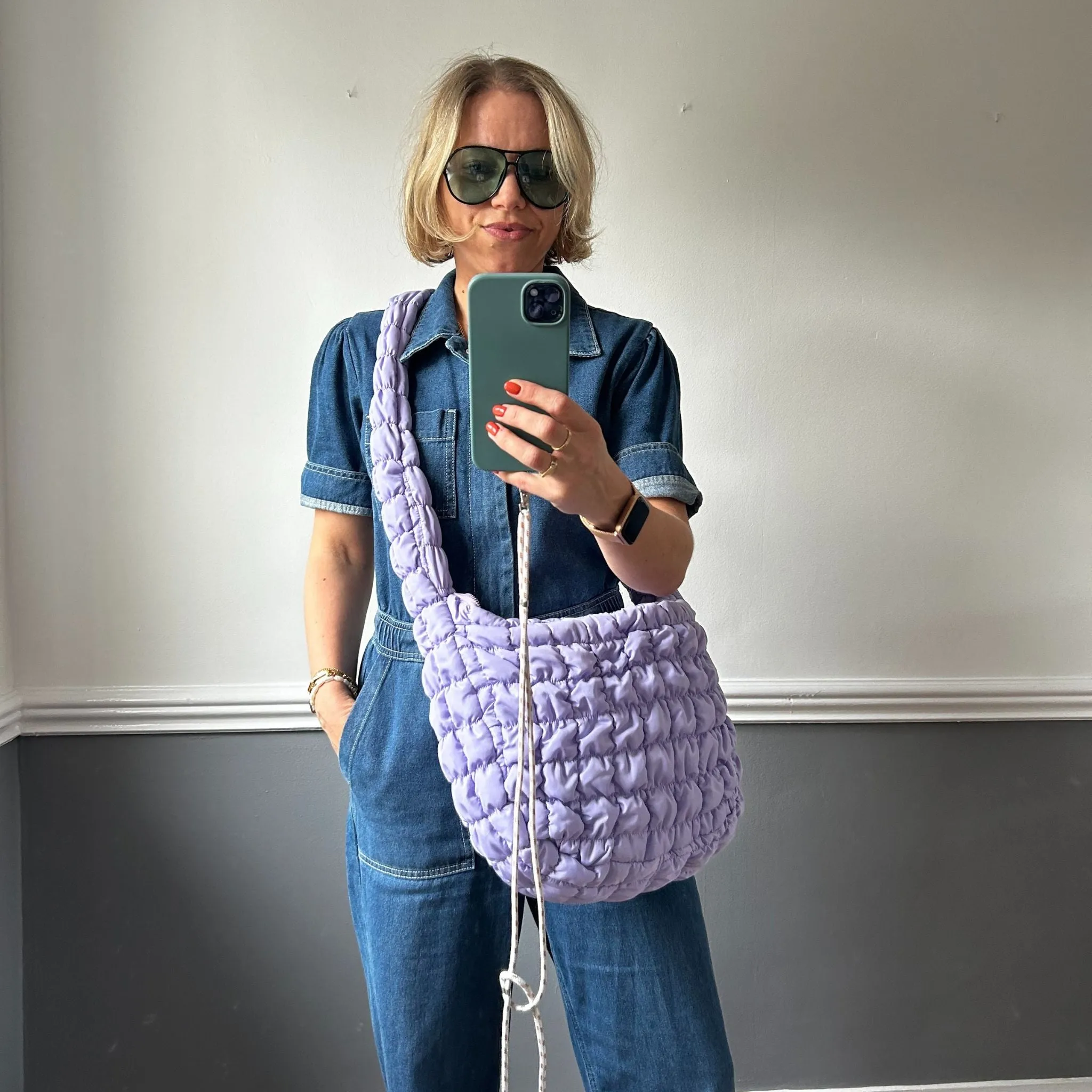 Quilted Cross Body Bag