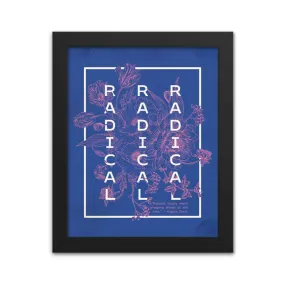Radical - Angela Davis Quote Print