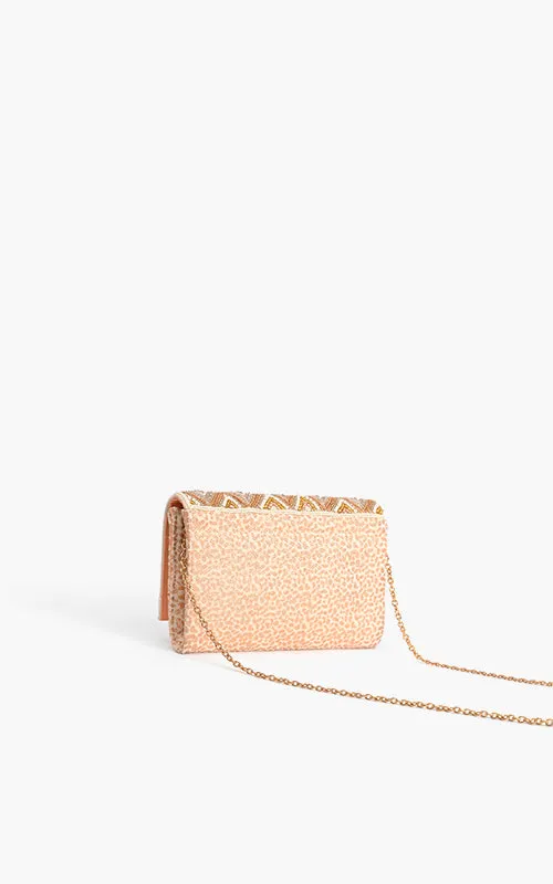 Rose Gold Evil Eye Good Luck Clutch