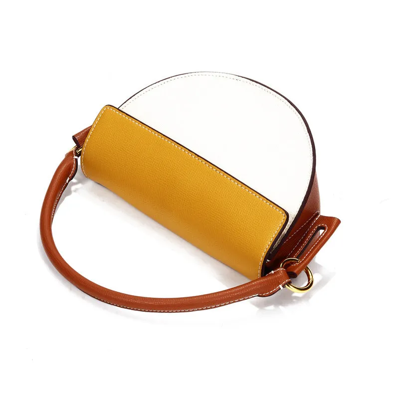 Saddle bag handbags European and American new niche crescent