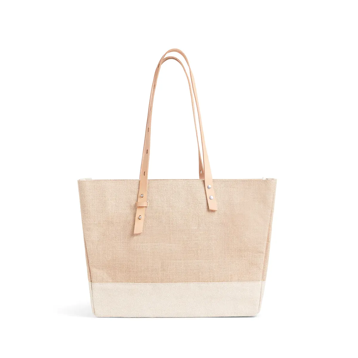 Shoulder Market Bag in Natural - Wholesale