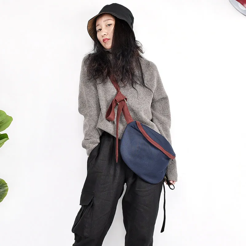 Simple Style Women Messenger Bag