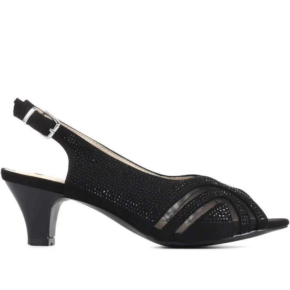 Sling-Back Evening Heels - WBINS35150 / 321 832
