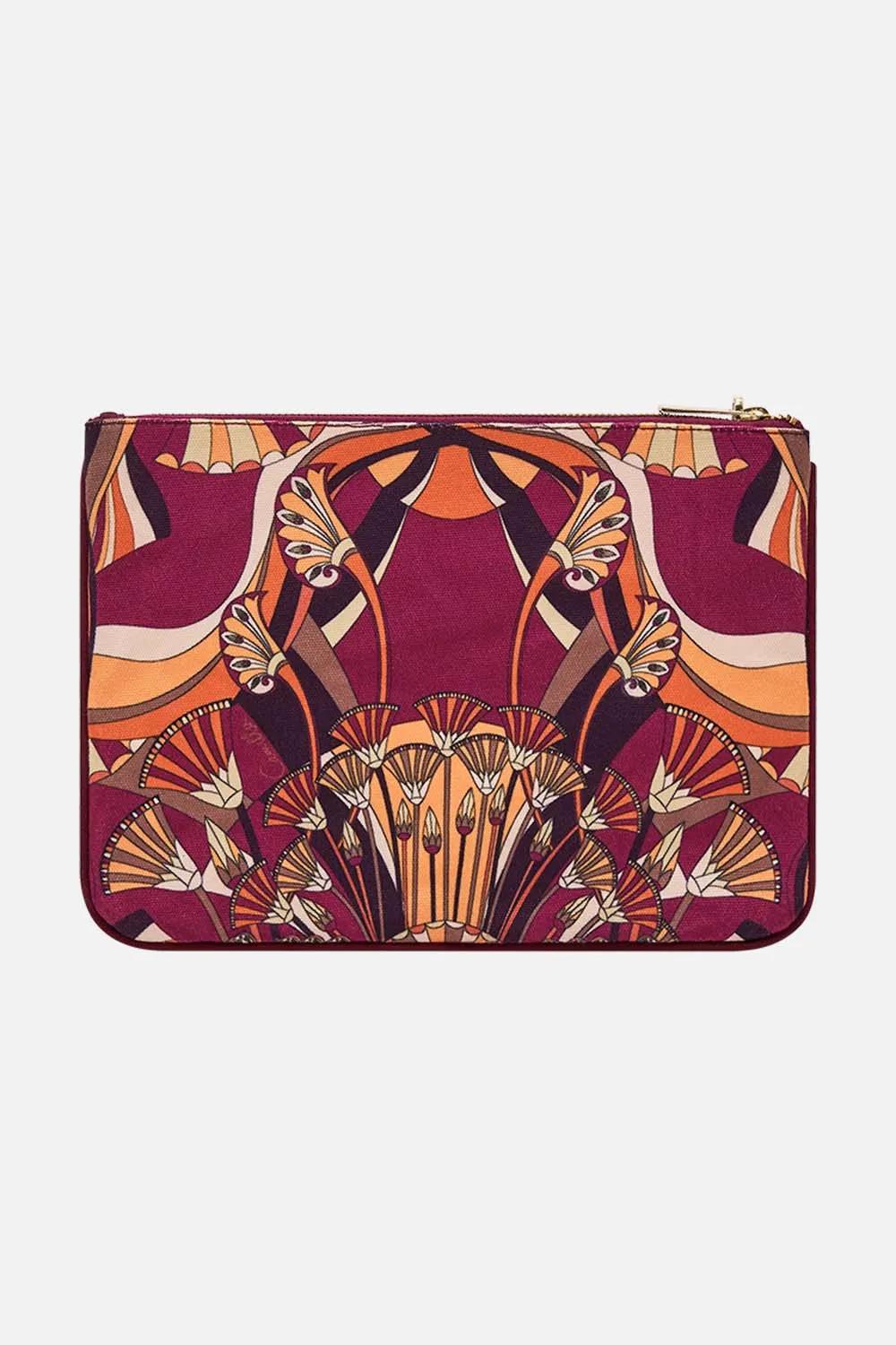 SMALL CANVAS CLUTCH DESERT DELIRIUM