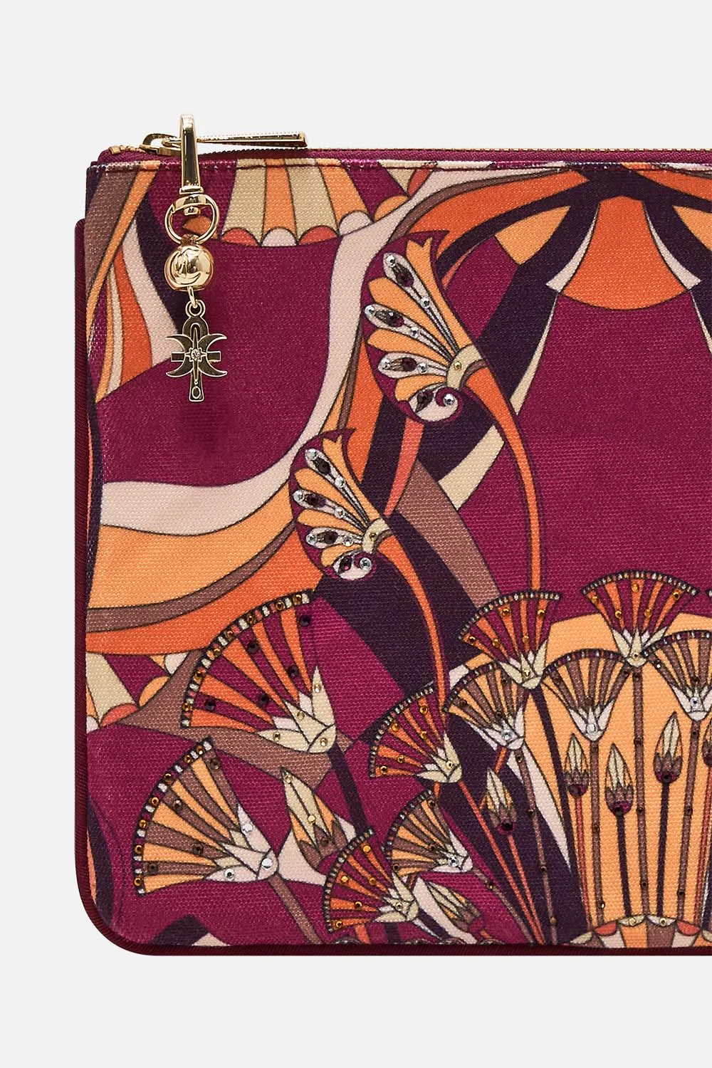 SMALL CANVAS CLUTCH DESERT DELIRIUM