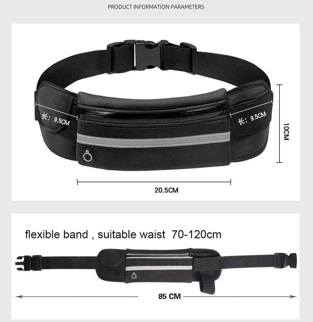 Sports Running Waist Belt Bag Accessories