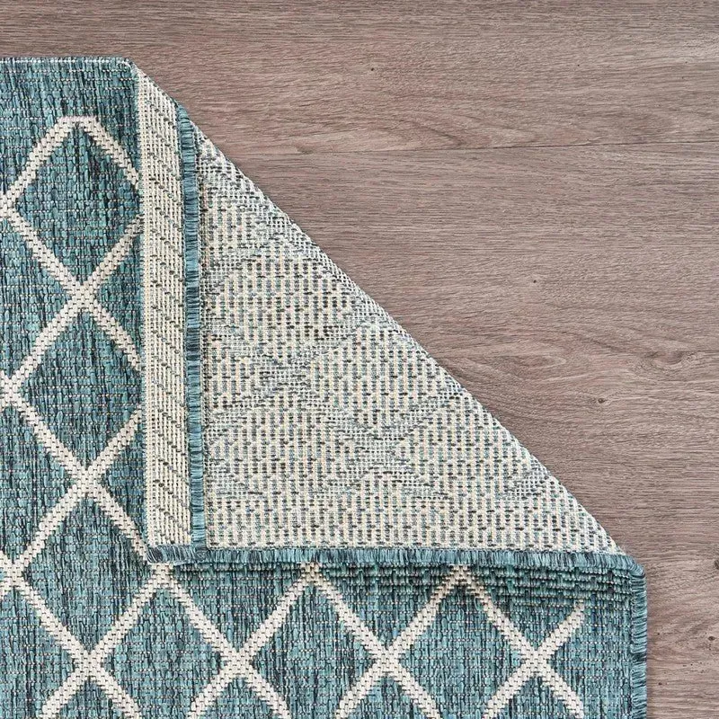 Sun shower 81247BGR Blue/Grey Rug