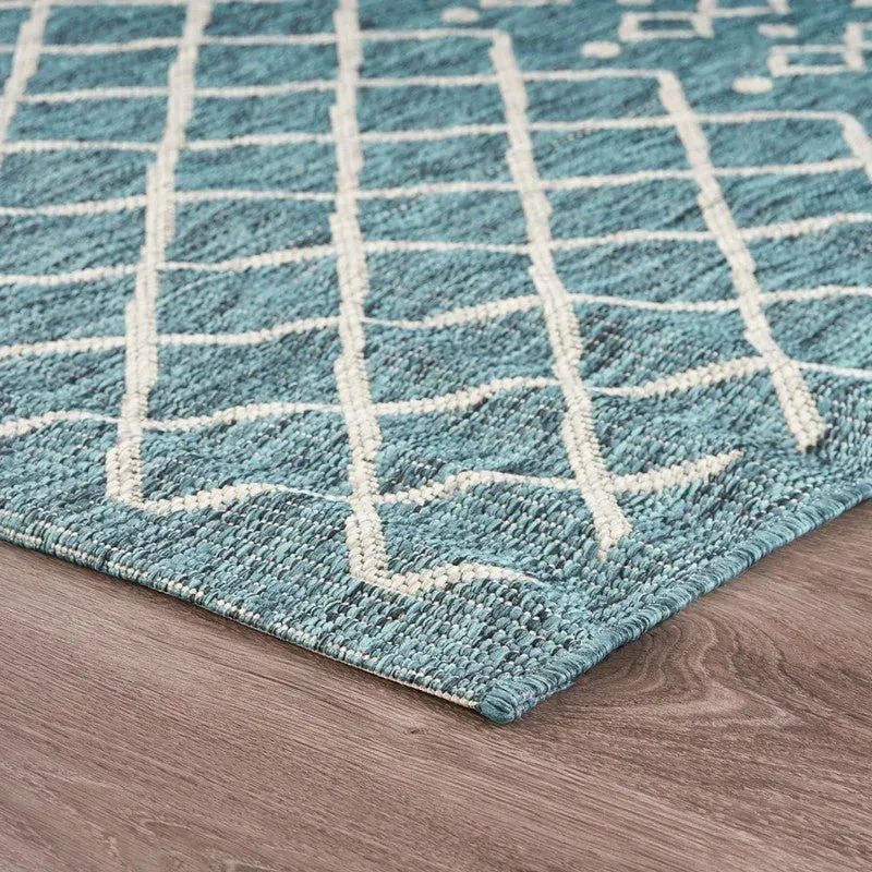 Sun shower 81247BGR Blue/Grey Rug