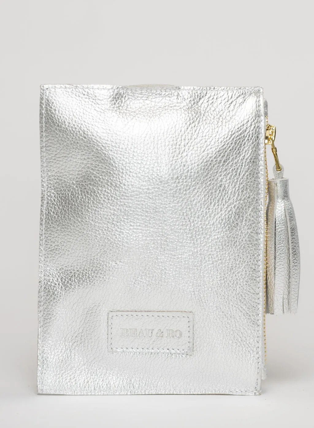 The Acrylic Ring Wristlet | Silver