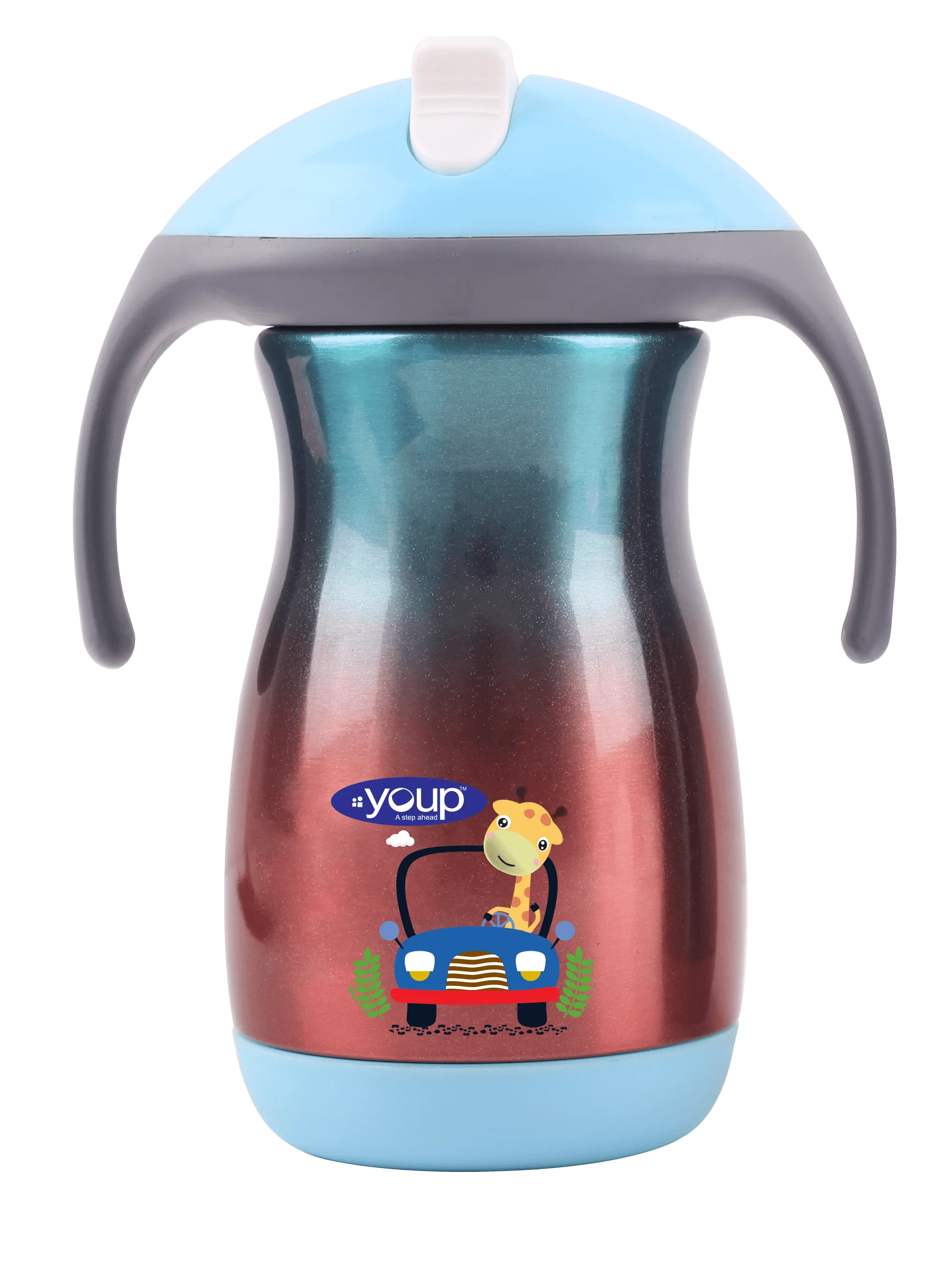 Thermosteel insulated  kids sipper bottle with handle FRANC - 350 ml