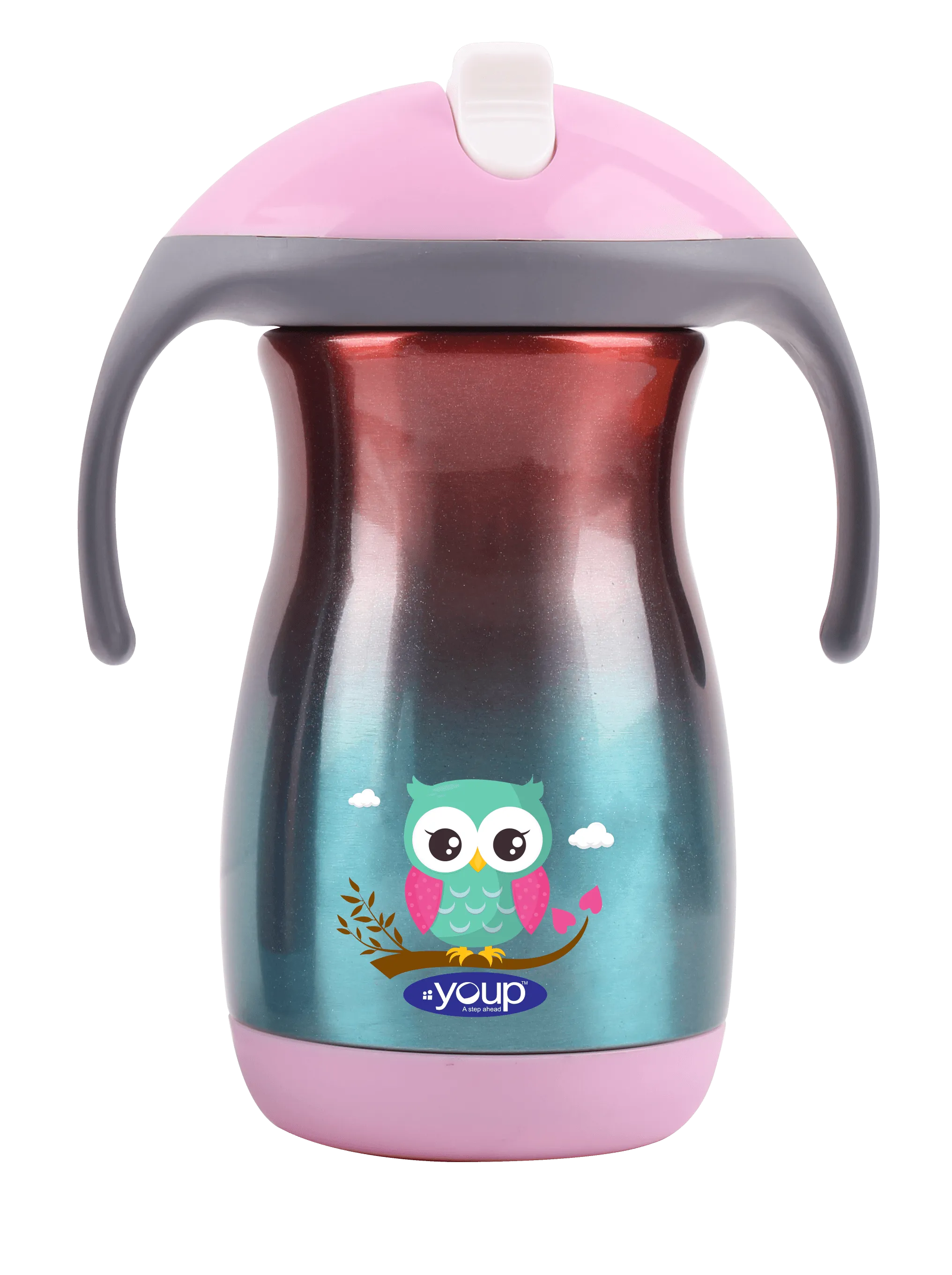 Thermosteel insulated  kids sipper bottle with handle FRANC - 350 ml