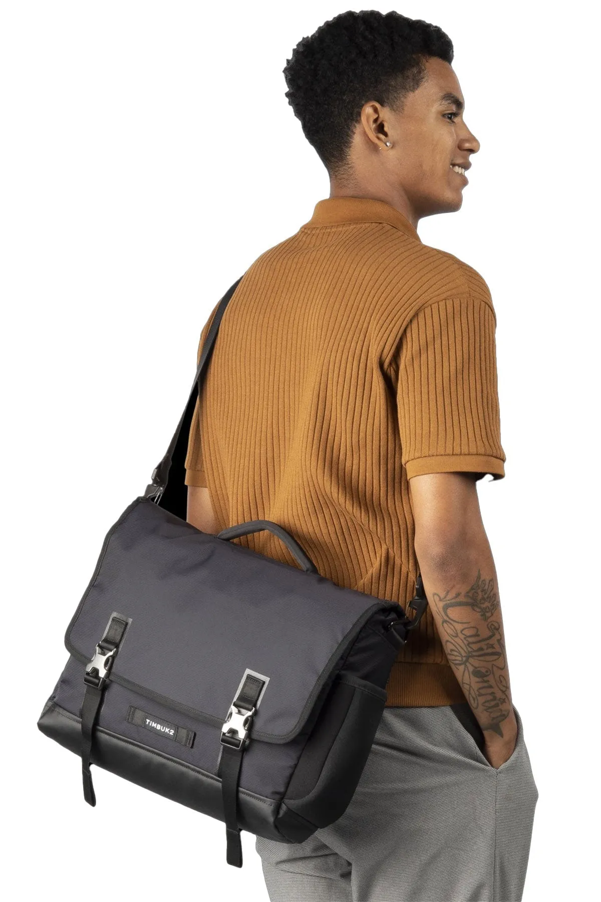 Timbuk2 Closer 15" Laptop Briefcase, Eco Black [GuidePoint Security]
