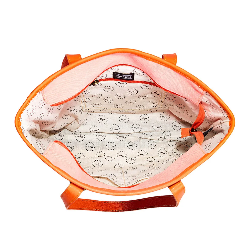 Tonga Ridge Tote Bag In Orange