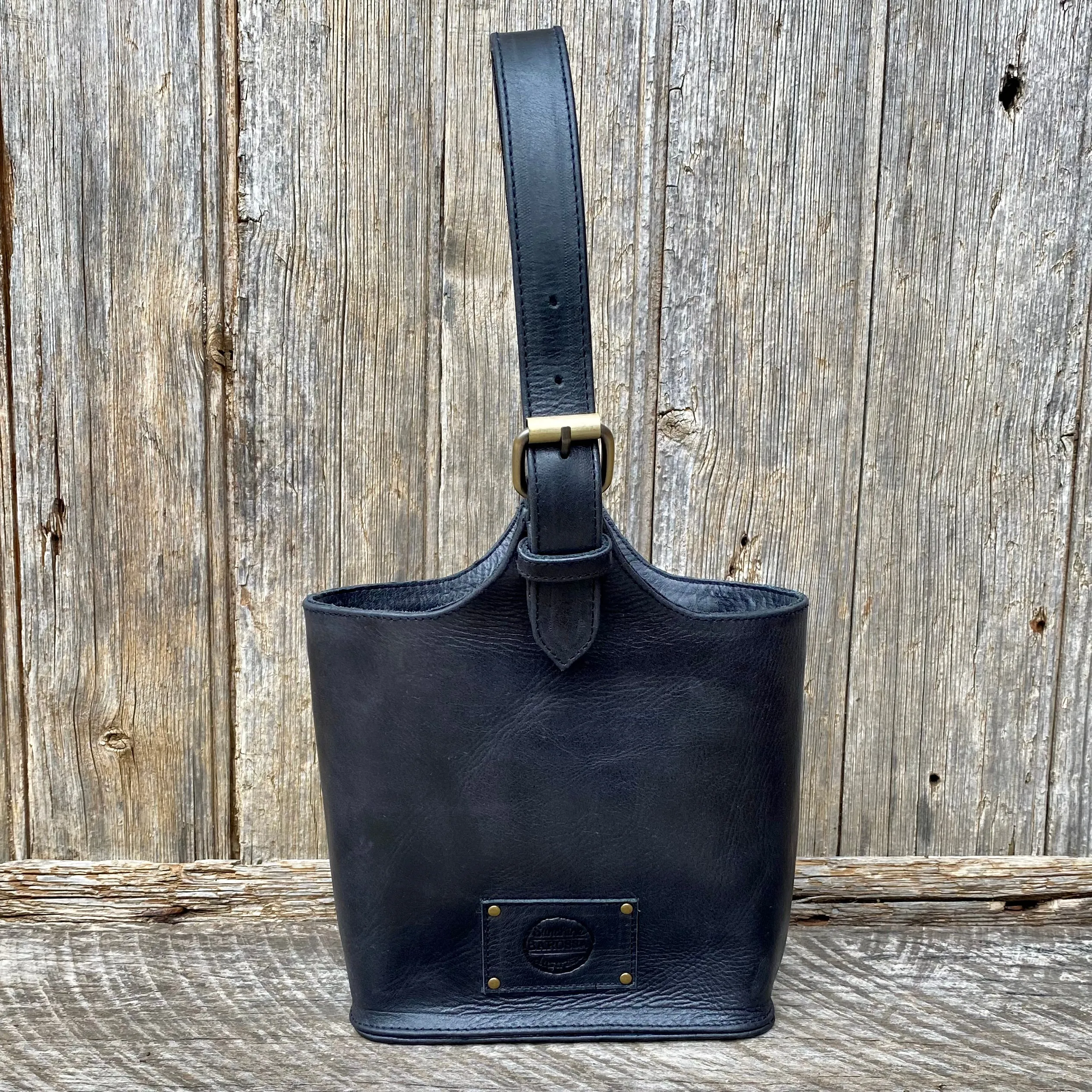 Twin Bottle Leather Wine Carrier