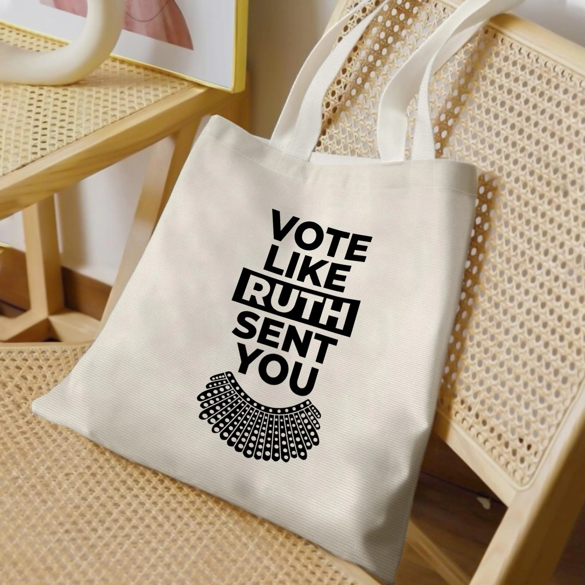Vote Like Ruth Sent You Tote Bag TBW395