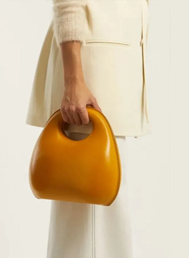 White Color Vegan Shoulder Handbag for Women