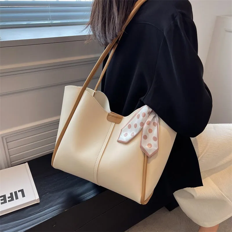 Women's Summer Large Retro Tote Bag