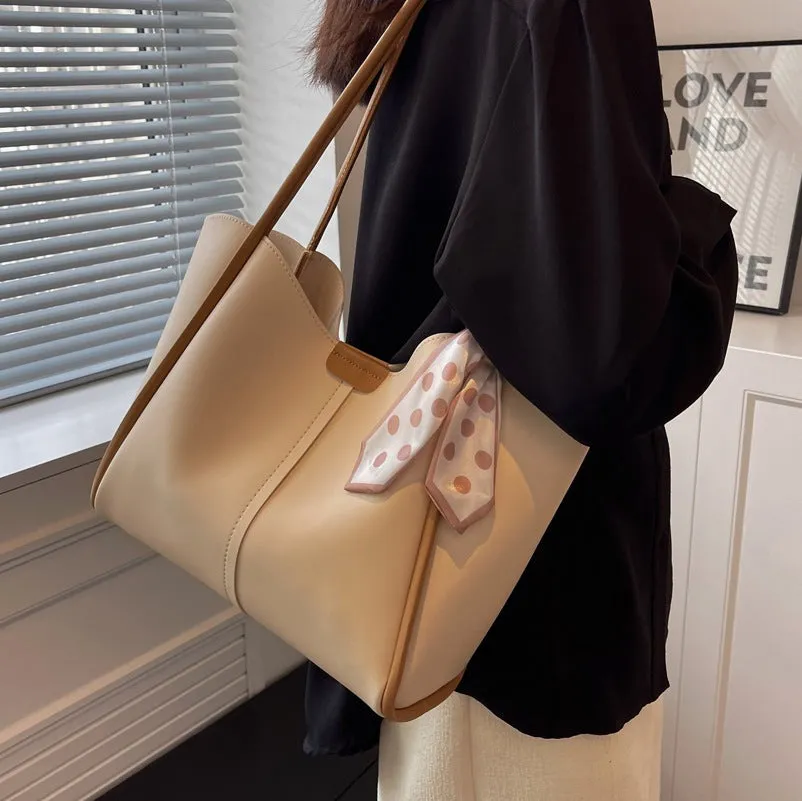Women's Summer Large Retro Tote Bag